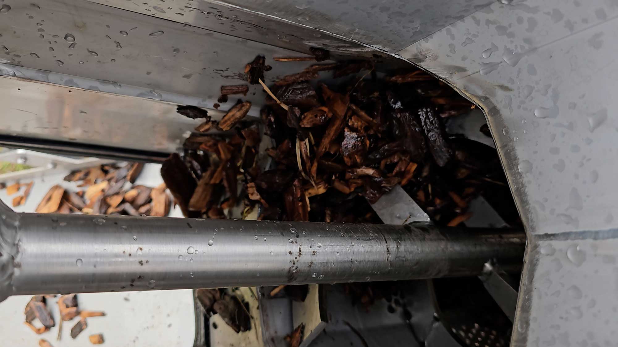 Auger Pulls Larger Particles Out